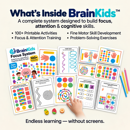 BrainKids™ +200 Activities to Boost Attention, Focus, and Learning