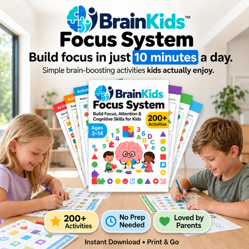 BrainKids™ +200 Activities to Boost Attention, Focus, and Learning