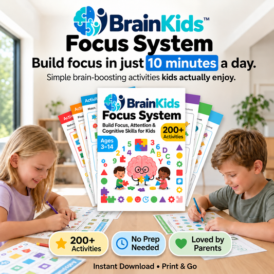 BrainKids™ +200 Activities to Boost Attention, Focus, and Learning
